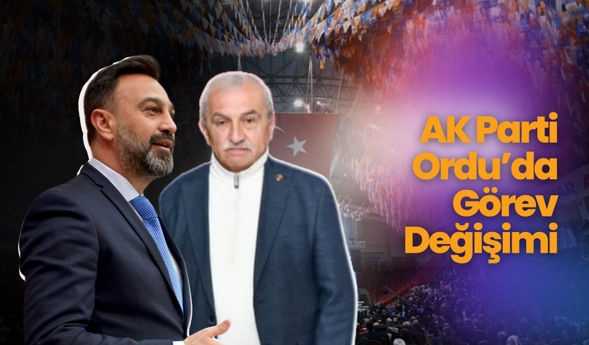 AK Parti Ordu’da Engelliler Koordinasyon Merkezi’nde Görev Değişimi