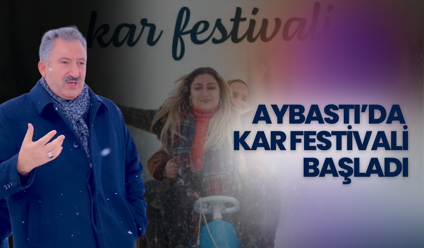 Aybastı’da Kar Festivali Başladı