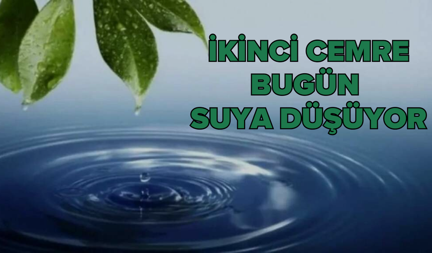 İkinci Cemre Bugün Suya Düşüyor