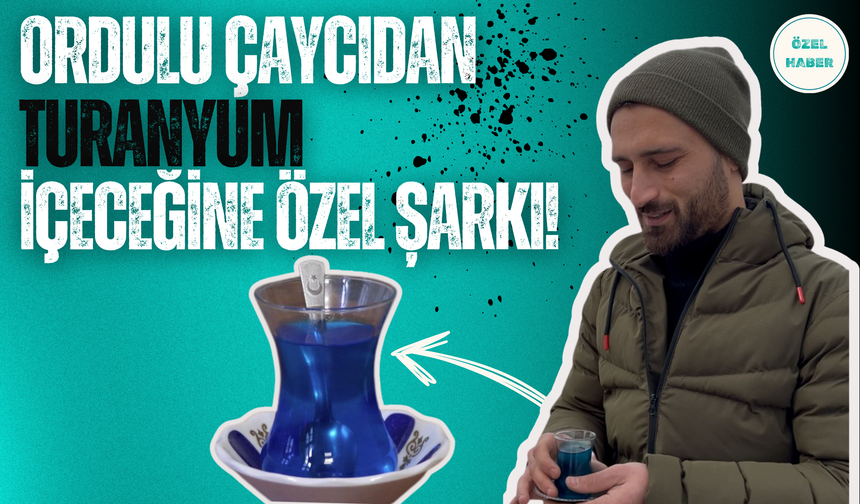 Ordulu Çaycı Turanyum İçeceğine Karda Şarkı Söyledi