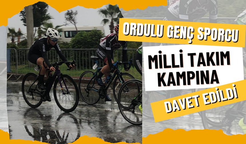 Ordulu Genç Sporcu Milli Takım Kampına Davet Edildi