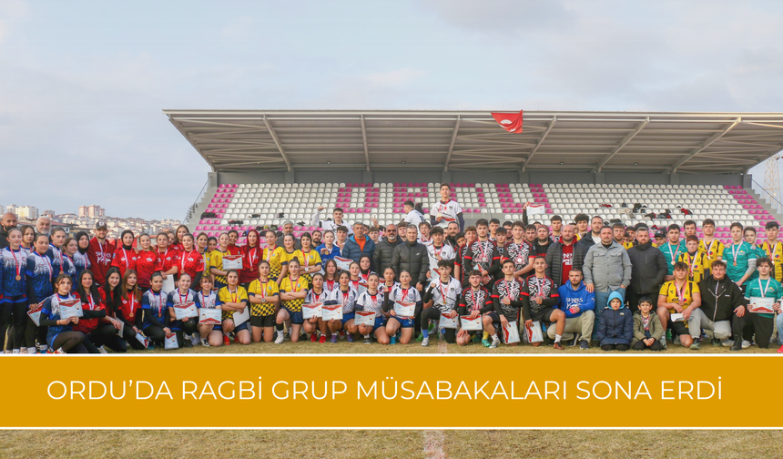 Ordu’da Ragbi Grup Müsabakaları Sona Erdi