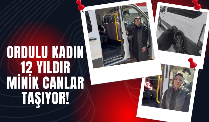 Ordulu Kadın 12 Yıldır Minik Canlar Taşıyor!