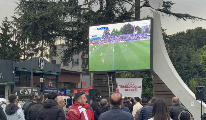 Gençlik ligi finali dev ekranda