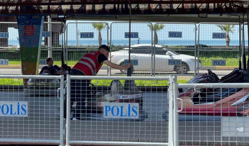 Anne ve kızı Lunapark’ta şoku yaşadılar