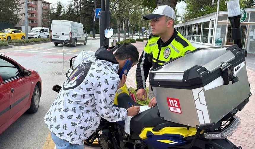 Bolu’da sinyal vermeyen sürücülere ceza yağdı