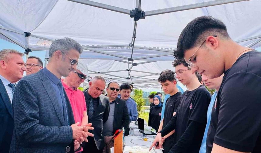 Çaycuma TSO Fen Lisesi’nde teknoloji ve sanat rüzgârı esti