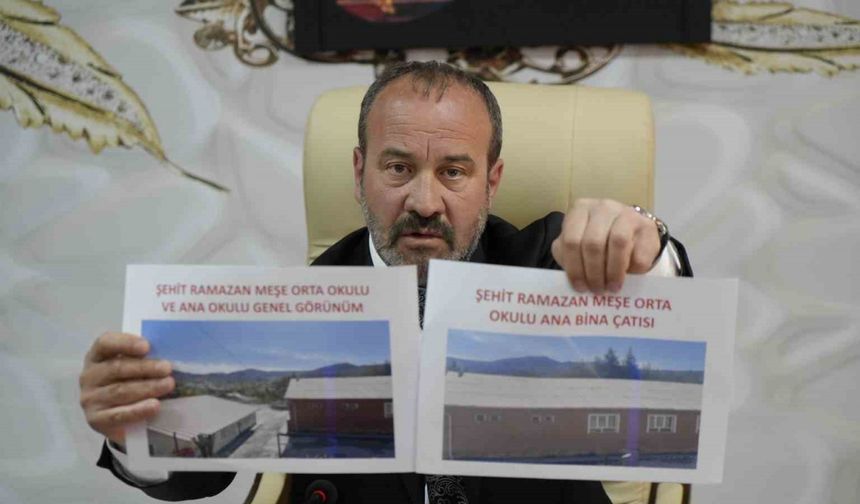 Gümüşhane’de belde belediye başkanından Aşkale Çimento Fabrikası’na tepki