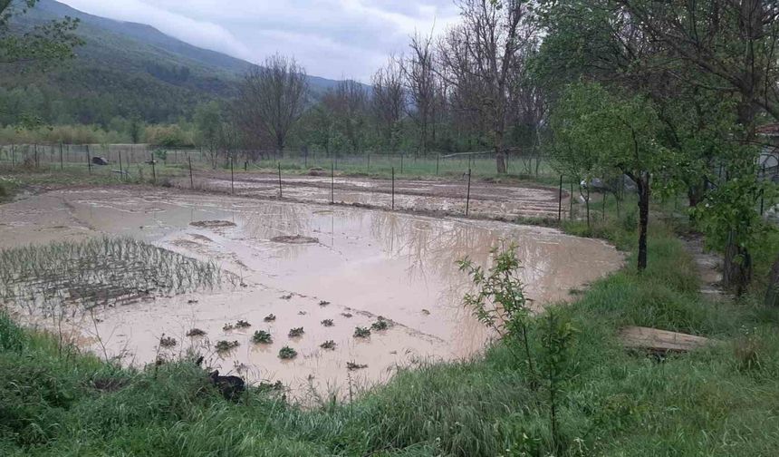 Karabük’te sağanak ve dolu etkili oldu