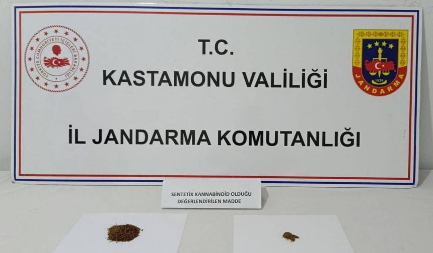 Kastamonu’da uyuşturucuyla yakalanan şahıs tutuklandı