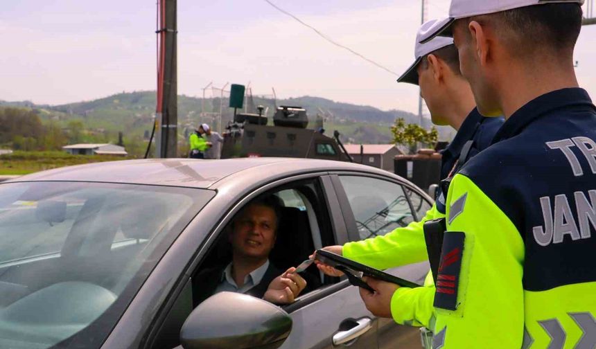 Ordu’da jandarma ekipleri, bir haftada 47 bin şahsı sorguladı