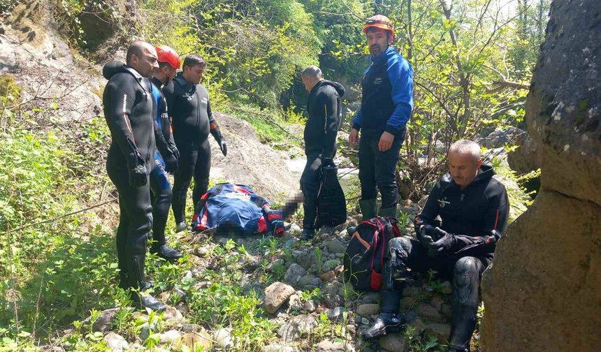 Ordu’da kayıp 2 kişiden birinin cansız bedeni derede bulundu