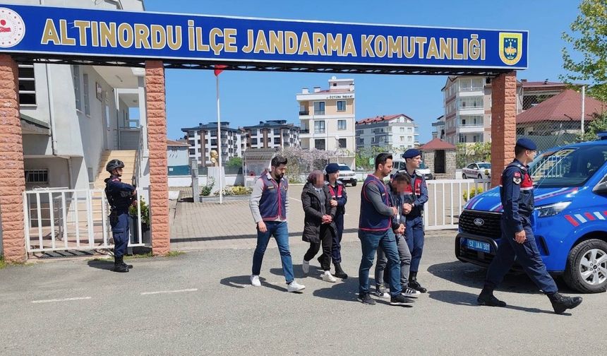 Ordu’da uyuşturucu operasyonunda 2 tutuklama