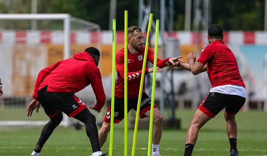 Samsunspor, Sivasspor maçı hazırlıklarını sürdürdü