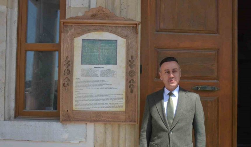 Sinop Adliyesi’nin tarihi kitabesi gün yüzüne çıkarıldı