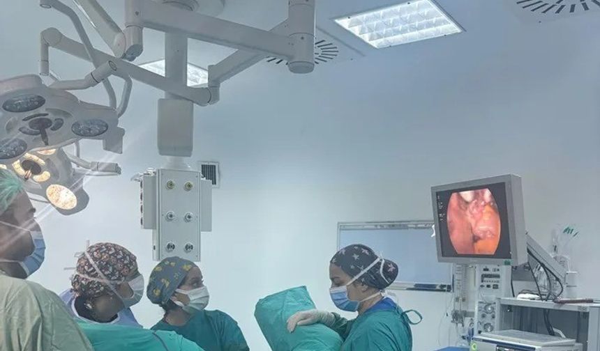 Sinop’ta ilk V-NOTES ameliyatı başarıyla gerçekleştirildi