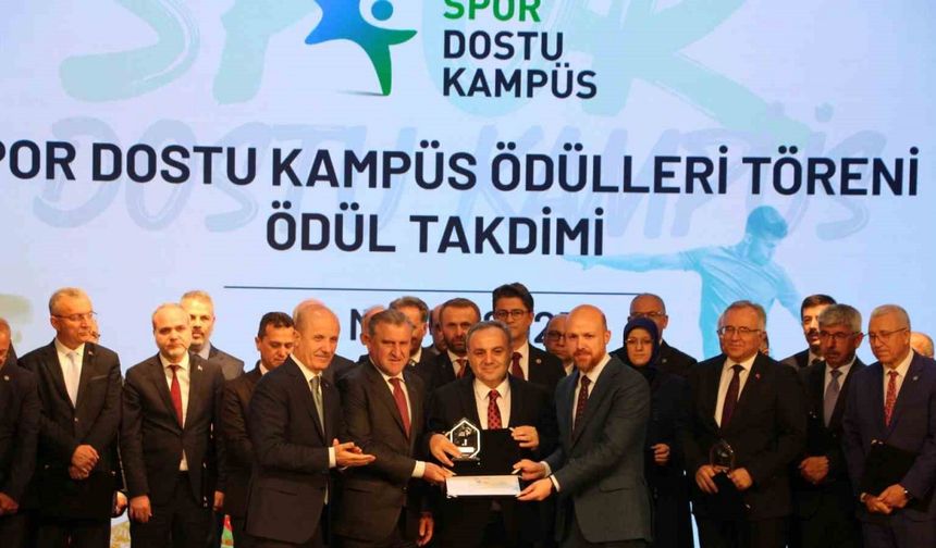 Spor Dostu Kampüs Sertifika Töreni, Rize’de düzenlendi