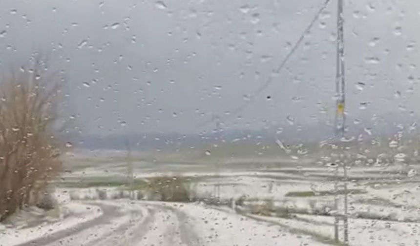 Tokat’ta "Kar bu kadar yağmadı" diyerek o anları kayda aldı