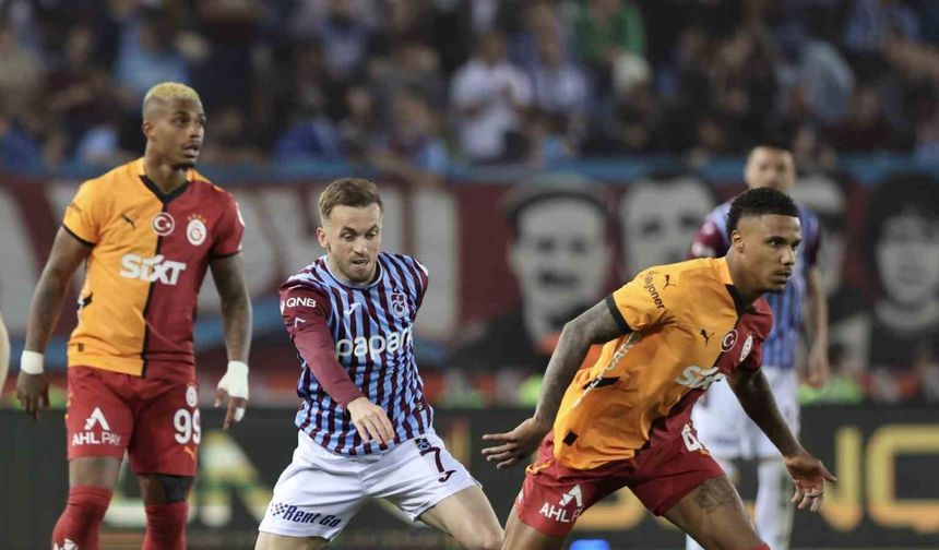 Trendyol Süper Lig: Trabzonspor: 0 - Galatasaray: 2 (Maç sonucu)