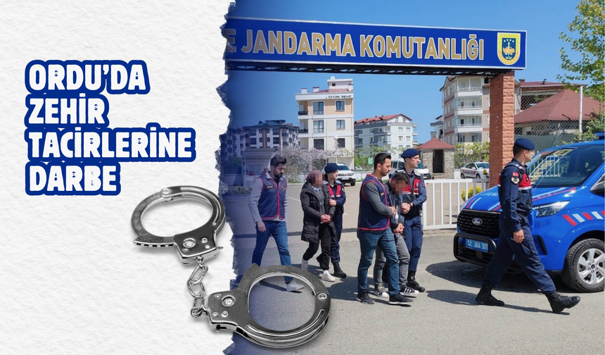 Ordu’da Zehir Tacirlerine Darbe