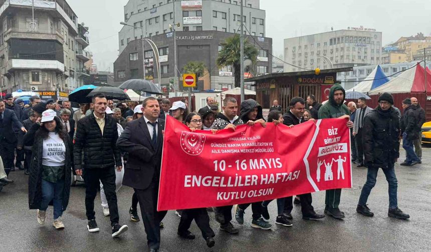 Zonguldak’ta Engelliler Haftası törenle kutlandı