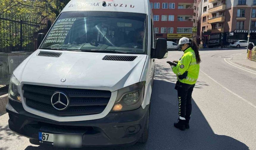 Zonguldak’ta jandarma ve polisin denetimleri sürüyor