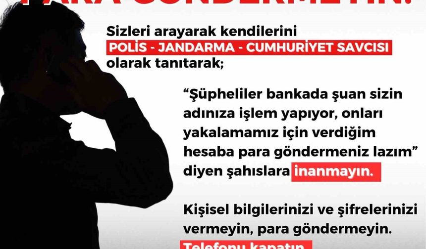 Bartın polisi dolandırıcılara savaş açtı