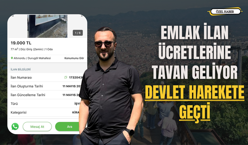 Emlak İlan Ücretlerine Tavan Geliyor: Devlet Harekete Geçti