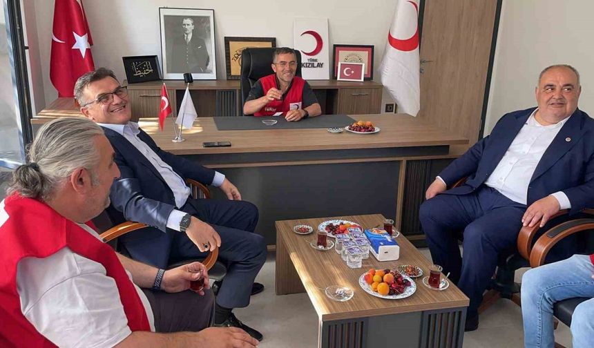 Milletveki Aldatmaz’dan Kızılay Başkanı yalçın’a ziyaret