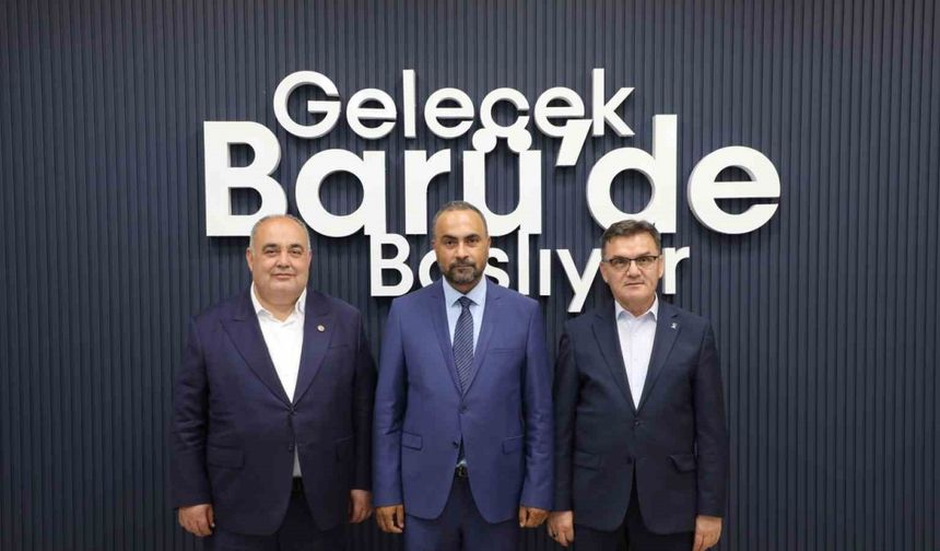 Milletvekili Aldatmaz’dan Rektör Akkaya’ya ziyaret