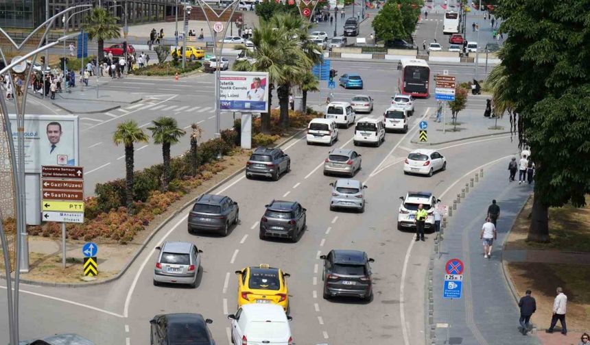 Samsun’da günde 20 binden fazla trafik kuralı ihlali tespiti: EDS devreye giriyor