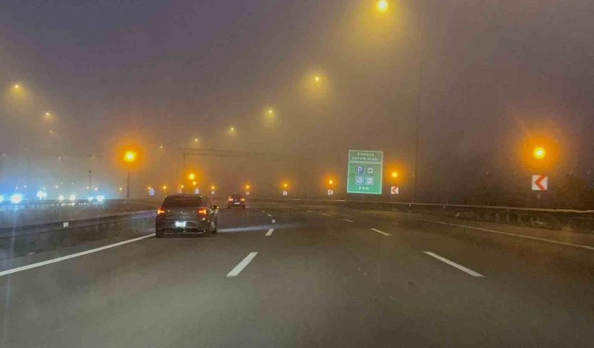 Bolu Dağı’nda sis ve yağış etkili oluyor
