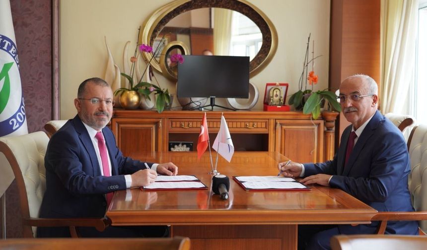 KBÜ ile Giresun Üniversitesi arasında iş birliği protokolleri imzalandı