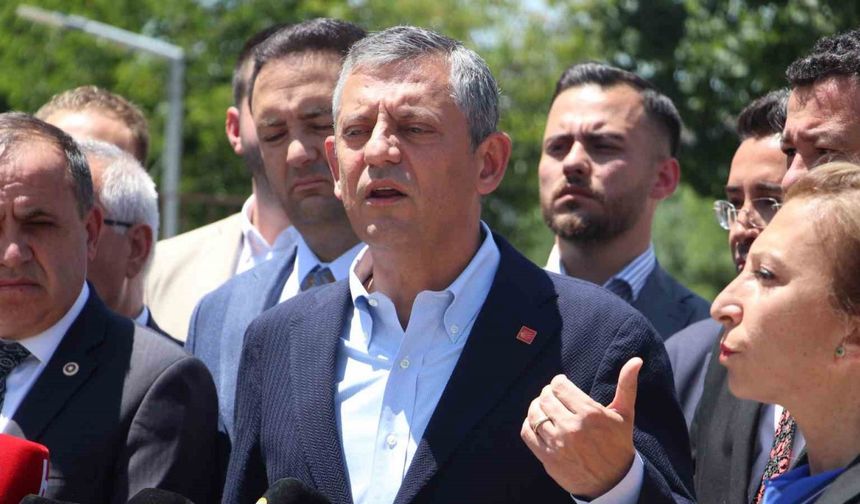 Özgür Özel’den hakkında soruşturma başlatılmasına ilişkin açıklama