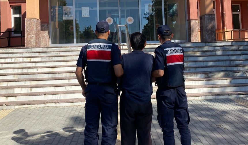 Samsun’da 9 yıl 7 ay hapis cezası ile aranan şahıs jandarma tarafından yakalandı