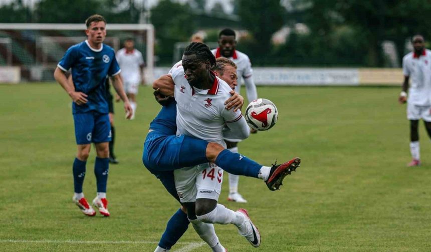 Samsunspor, Hollanda kampını galibiyetsiz kapattı