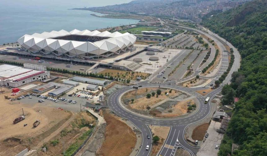 Trabzon Şehir Hastanesi Kavşağı trafiğe açıldı