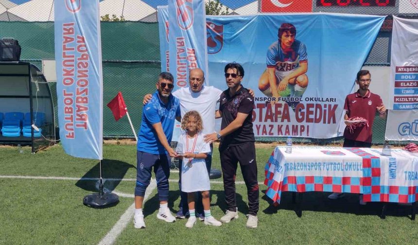 Trabzonspor’un genç yetenekleri kampı tamamladı
