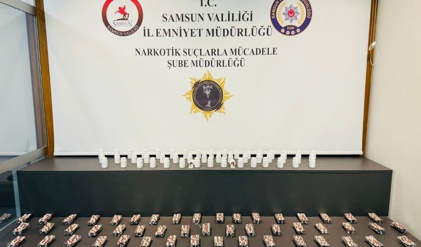 Zehir tacirlerine darbe: 5 bin 600 sentetik ecza ele geçirildi