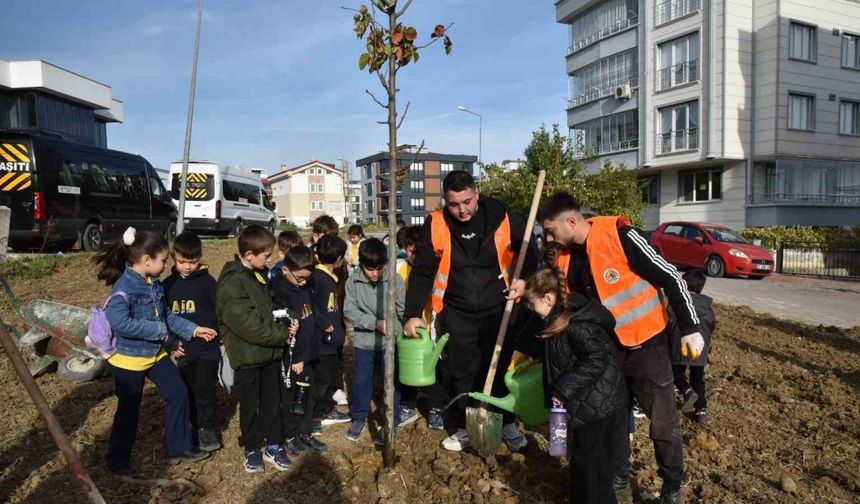 Atakumlu çocuklardan ‘Çocuk Hakları Günü’nde yeşil mesaj