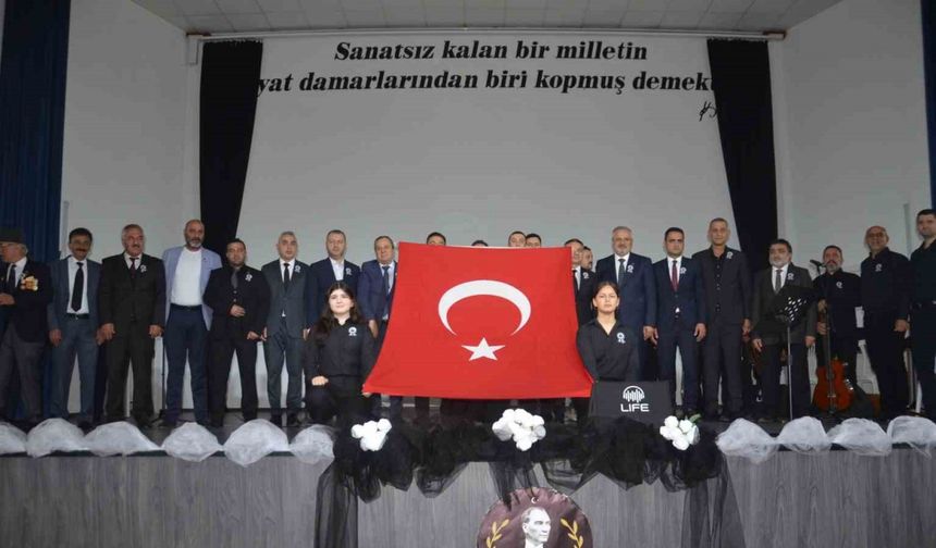 Bafra’da 10 Kasım Atatürk’ü Anma Töreni