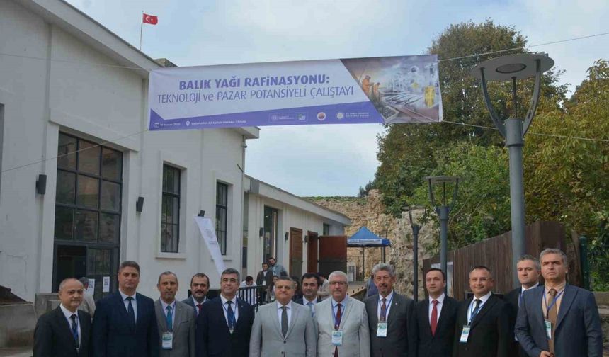 Balıkçılık sektörü Sinop’ta bir araya geldi: Balık yağı üretim potansiyeli ortaya çıkarılıyor