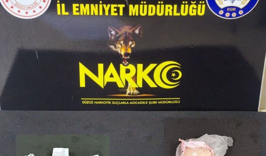 Düzce’de uyuşturucu operasyonu