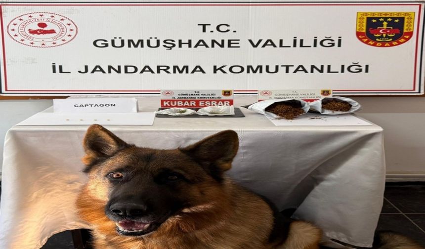 Gümüşhane’de uyuşturucu operasyonunda 4 kişi yakalandı