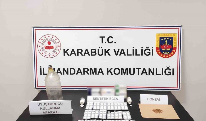 Karabük’te uyuşturucu operasyonu: 1 gözaltı