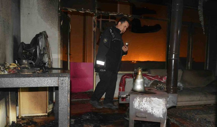 Ordu’da sobadan çıkan yangında anne ve oğlu yaralandı