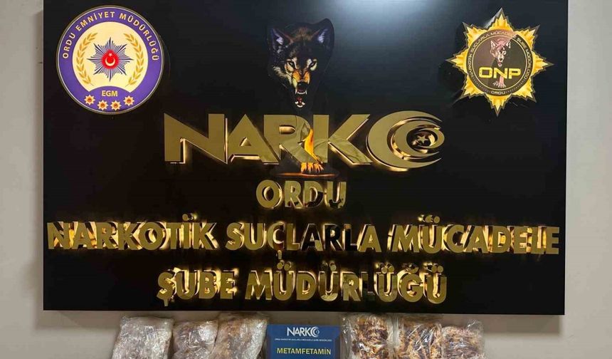 Ordu’da uyuşturucu operasyonlarında 2 tutuklama
