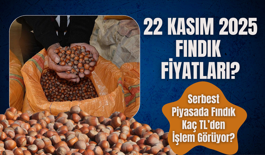 Serbest Piyasada Fındık Kaç TL’den İşlem Görüyor?