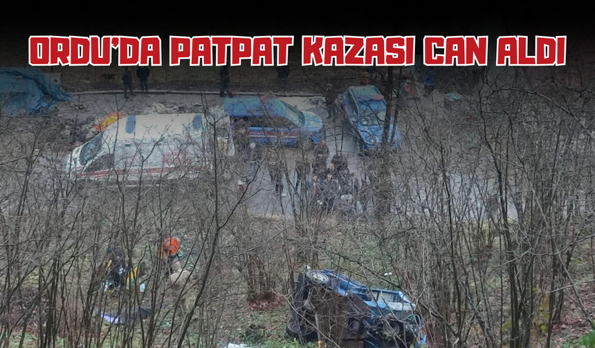 Ordu’da Patpat Kazası Can Aldı