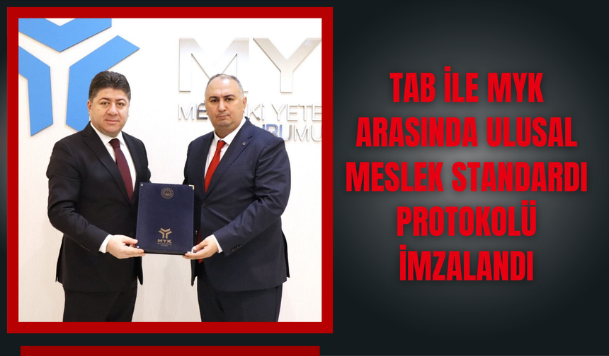 ARICILIKTA TARİHİ ADIM! TAB ile MYK Arasında Ulusal Meslek Standardı Protokolü İmzalandı